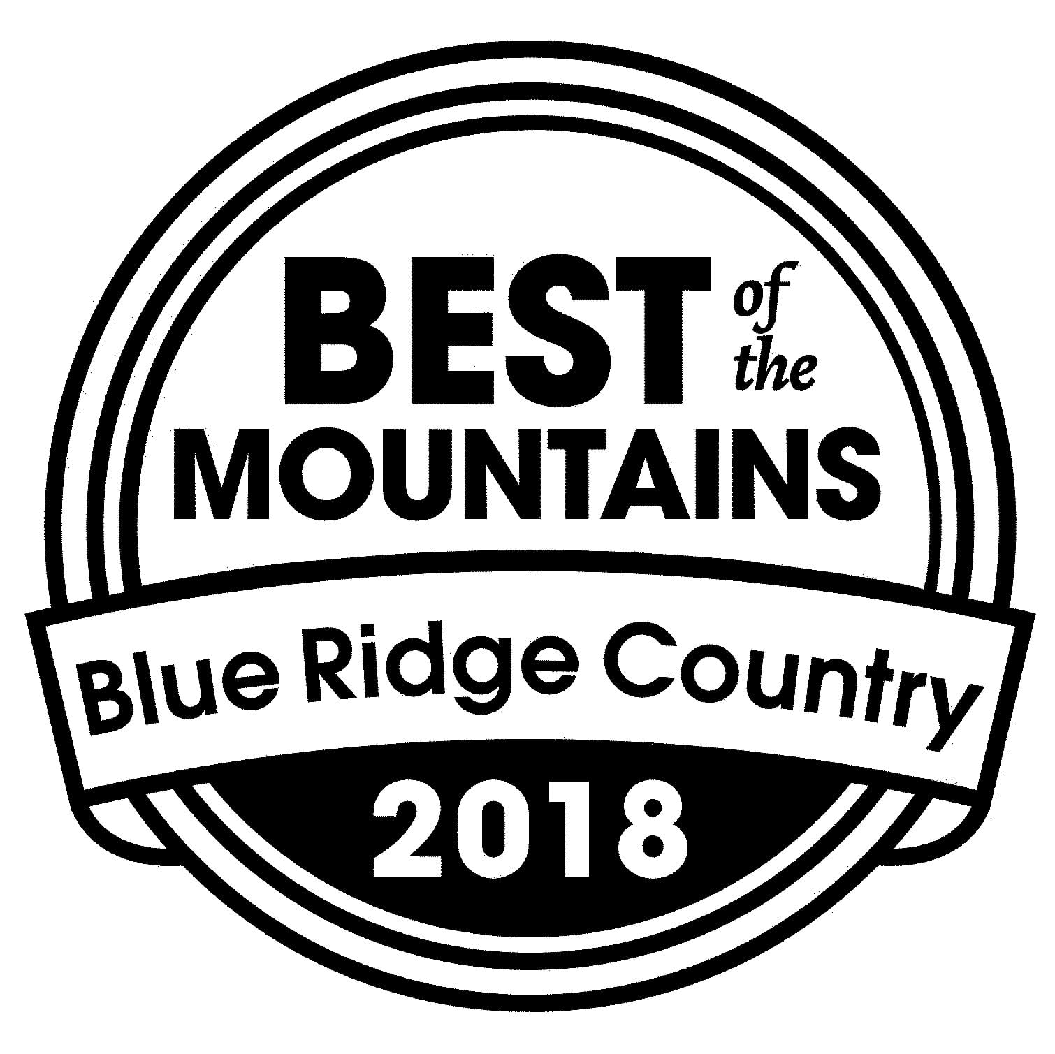 Best of the mountains badge – square